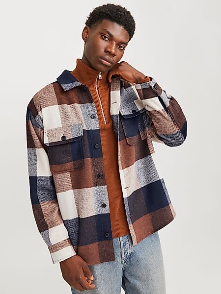 Jack & Jones Langarmhemd "JJEBRADLEY OLLIE OVERSHIRT LS NOOS" mit Brusttasc günstig online kaufen