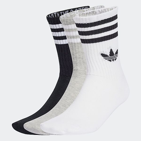 adidas Originals Sportsocken "3S CREW S 3P" für Laufen, knöchellang, mit 3- günstig online kaufen