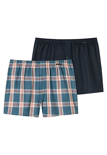 Schiesser Boxershorts Boxershorts Multipacks (2-St) Webboxer günstig online kaufen