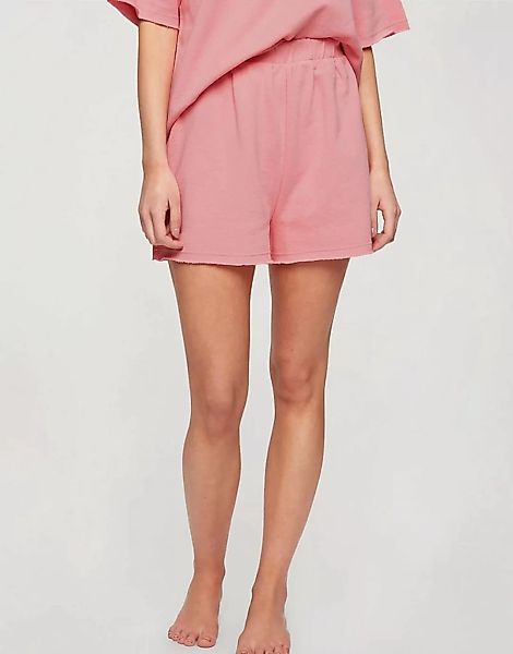 Miss Selfridge – Kurzes Pyjama-Set in Rosa günstig online kaufen