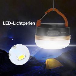 BlingBin LED Laterne Camping-Beleuchtung USB-aufladbare Lampe, günstig online kaufen