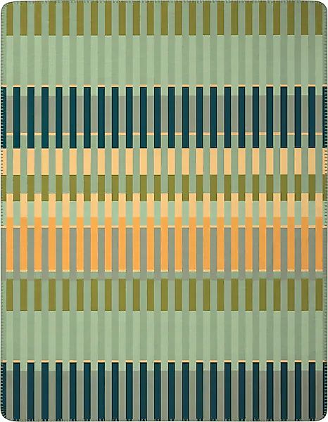 Biederlack Wohndecke »Wohndecke Lineup Green«, im modernen Design günstig online kaufen
