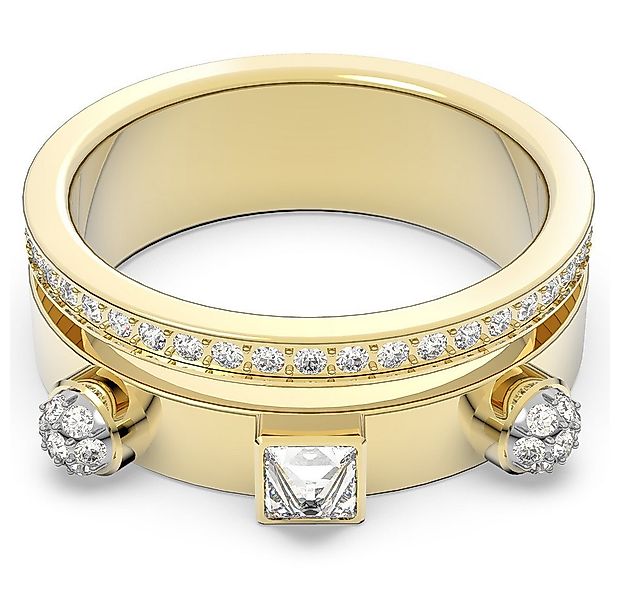 Swarovski Fingerring Thrilling ring White, Gold-tone plated Größe 52 Ref 55 günstig online kaufen