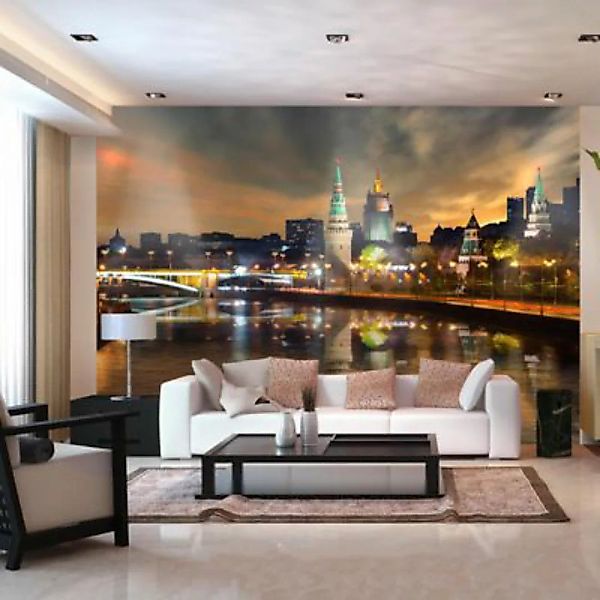 artgeist Fototapete Cloudy evening mehrfarbig Gr. 250 x 175 günstig online kaufen