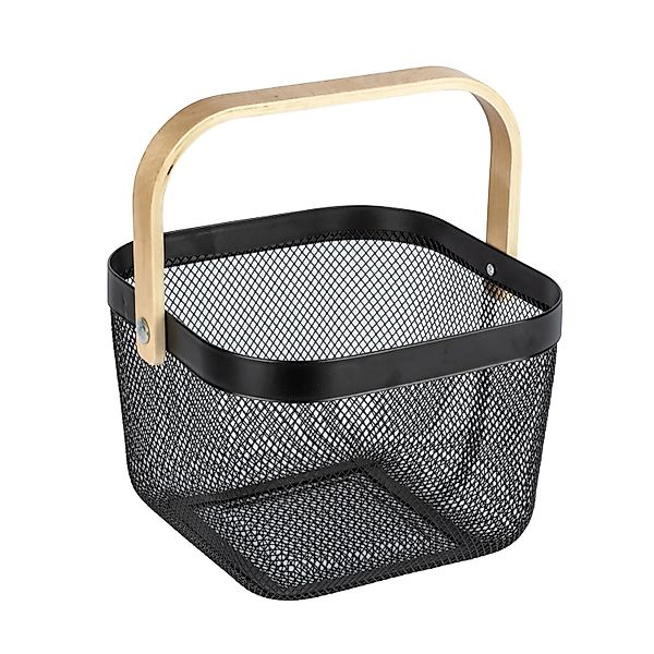 WENKO Aufbewahrungskorb "Bambusa", BxTxH: 25x25x17 cm günstig online kaufen
