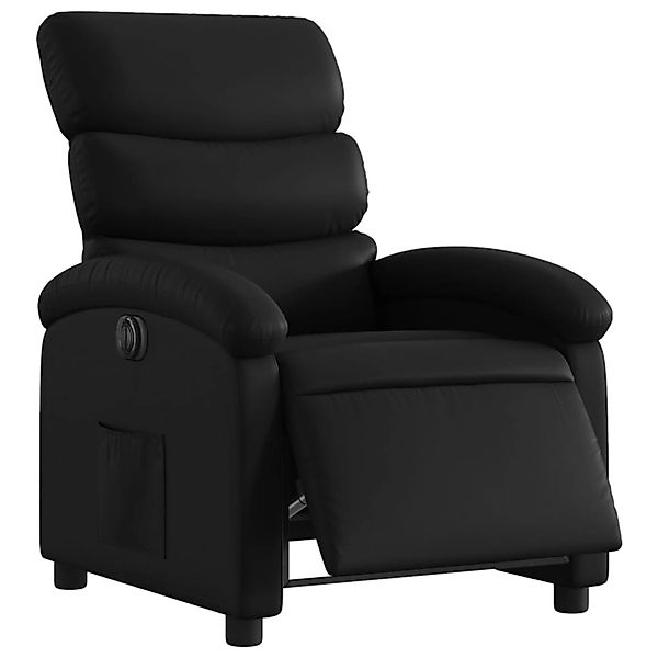 vidaXL Sessel Relaxsessel Elektrisch Schwarz Kunstleder günstig online kaufen