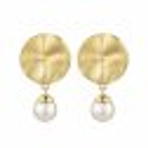 Ohrstecker 925 Sterling Silber vergoldet Perle günstig online kaufen