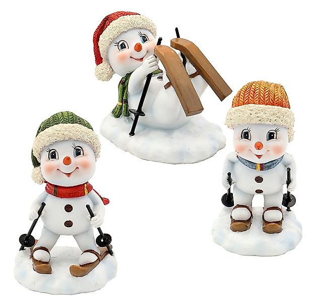 Dekohelden24 Dekofigur Schneekinder in verschiedenen Varianten, 3er Set, de günstig online kaufen