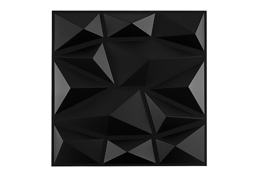 COSTWAY 3D Wandpaneel, BxL: 30x30 cm, 0.09 qm, (50-tlg) selbstklebend, PVC günstig online kaufen