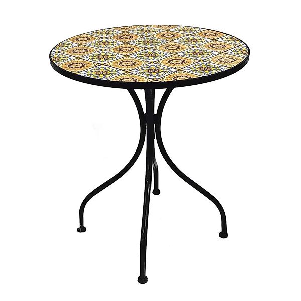 Mojawo Mosaik Mosaiktisch Gartentisch Bistrotisch Tisch 60cm günstig online kaufen
