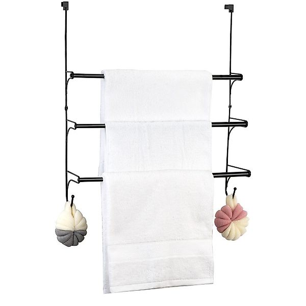 Kaket Handtuchstange Handtuchhalter mit 3 Handtuchstangen günstig online kaufen