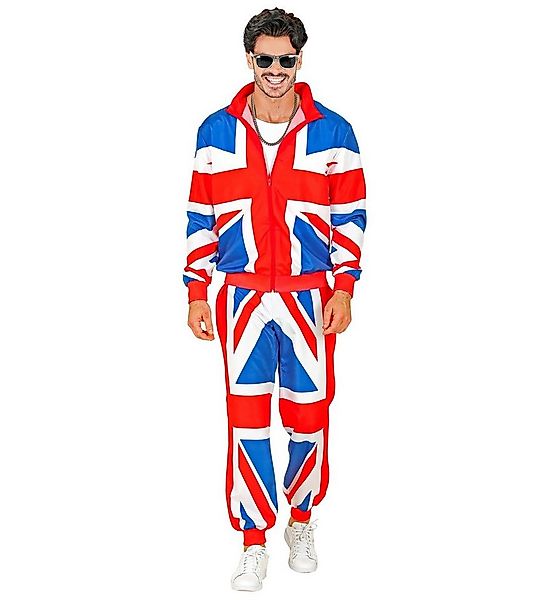 Widmann S.r.l. Kostüm Party Trainingsanzug 'Great Britain' für Erwachsen günstig online kaufen