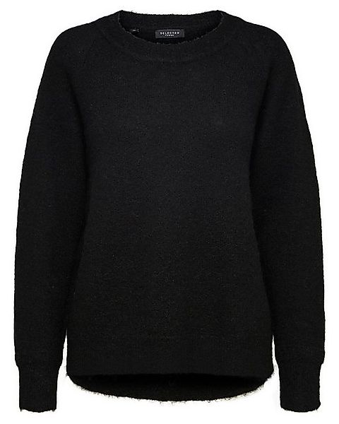 SELECTED FEMME Strickpullover Damen Pullover SLFLULU mit Alpaka (1-tlg) günstig online kaufen
