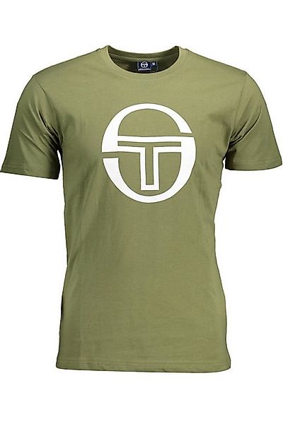 Sergio Tacchini T-Shirt Grünes Herren Kurzarm-T-Shirt mit Print und günstig online kaufen