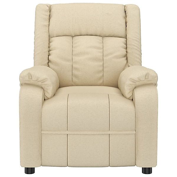 vidaXL Massagesessel Massagesessel Creme Stoff (1-St) günstig online kaufen