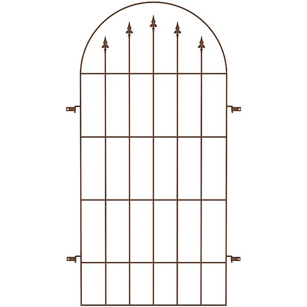 Eleo Rankgitter Edera 210 cm x 108 cm Unbeschichtet günstig online kaufen