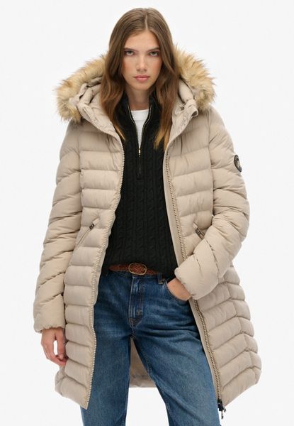 Superdry Steppjacke FUJI FAUX FUR HOOD günstig online kaufen