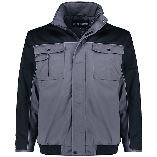 Abraxas Arbeitsjacke mit praktischen Taschenvarianten Farbe grau Größe: 10X günstig online kaufen