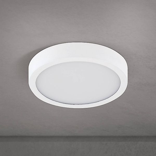 LED-Deckenlampe Disc, weiß Ø 14 cm, CCT, Metall/Kunststoff günstig online kaufen
