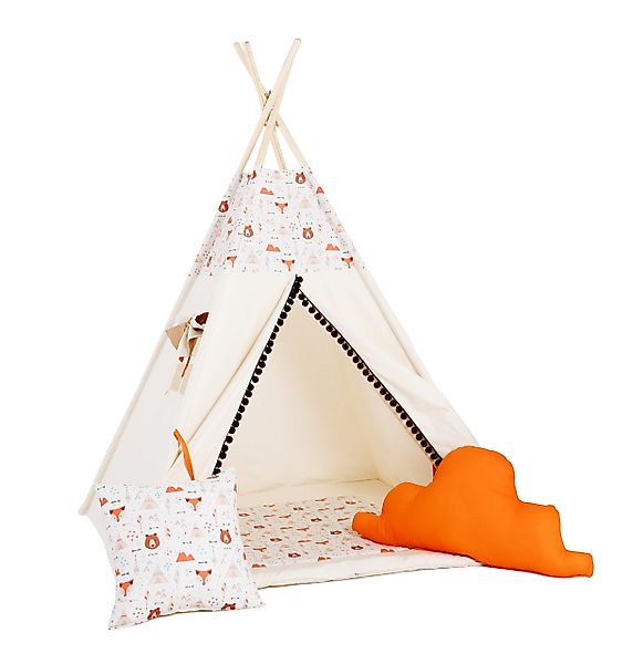 Rainbow Kids Tipi-Zelt Kinderzelt Spielzelt Teepee günstig online kaufen