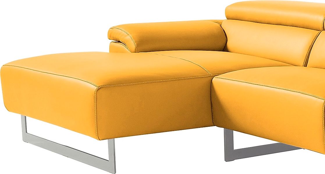 Egoitaliano Ecksofa "Malika, edel und bequem, Designsofa mit hochwertigen B günstig online kaufen