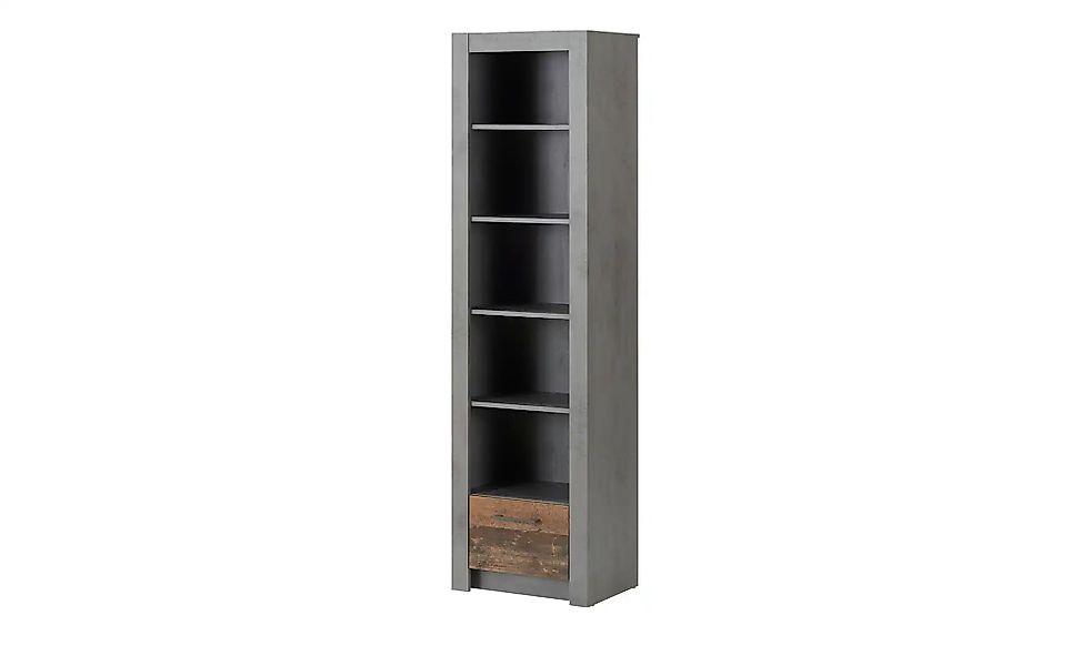 Standregal  Quebec ¦ grau ¦ Maße (cm): B: 54 H: 195,5 T: 39.0 Regale > Stan günstig online kaufen