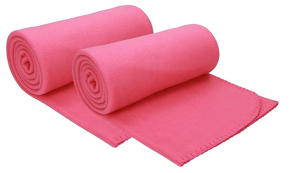 Wohndecke 2 Stück Fleecedecken Kuscheldecken Größe 130x170 cm, Betz günstig online kaufen