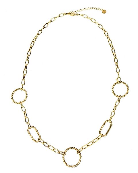 Ella Jonte Gliederkette, Halskette gold Ringe günstig online kaufen