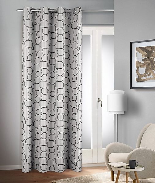 HOMING Vorhang Salma (1 St), Ösen, blickdicht, Fertigschal günstig online kaufen