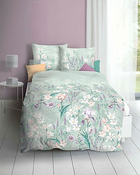Kaeppel Bettwäsche "Lilly" 2 Stk. tlg. Mit Blumenmuster günstig online kaufen