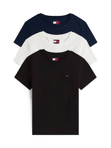 Tommy Jeans Kurzarmshirt "TJW 3PACK C-NECK TEE" Packung, 3er-Pack, 3 Stk. S günstig online kaufen