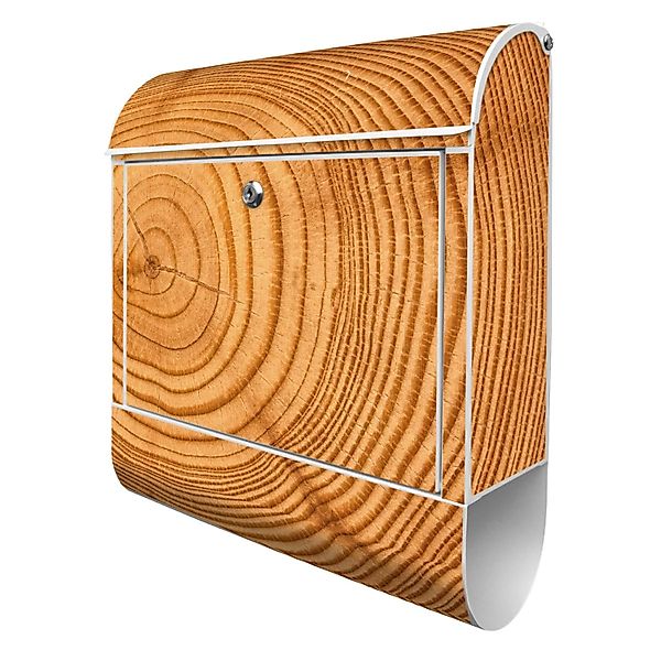 Banjado Design Briefkasten Weiß Pulverbeschichtet 39x47x14cm 2 Schlüssel Mi günstig online kaufen