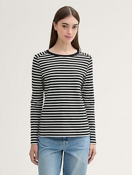 TOM TAILOR Denim Langarmshirt (1-tlg) Plain/ohne Details günstig online kaufen