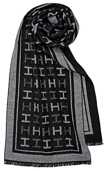 Balke Wollschal, elegant gemustert aus weichem Baumwoll-Mix günstig online kaufen