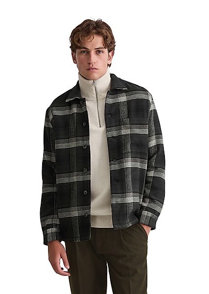 Marc OPolo Kurzjacke "aus schwerem Bio-Baumwoll-Flanell" ohne Kapuze günstig online kaufen