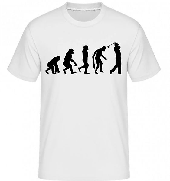 Evolution des Golfes · Shirtinator Männer T-Shirt günstig online kaufen