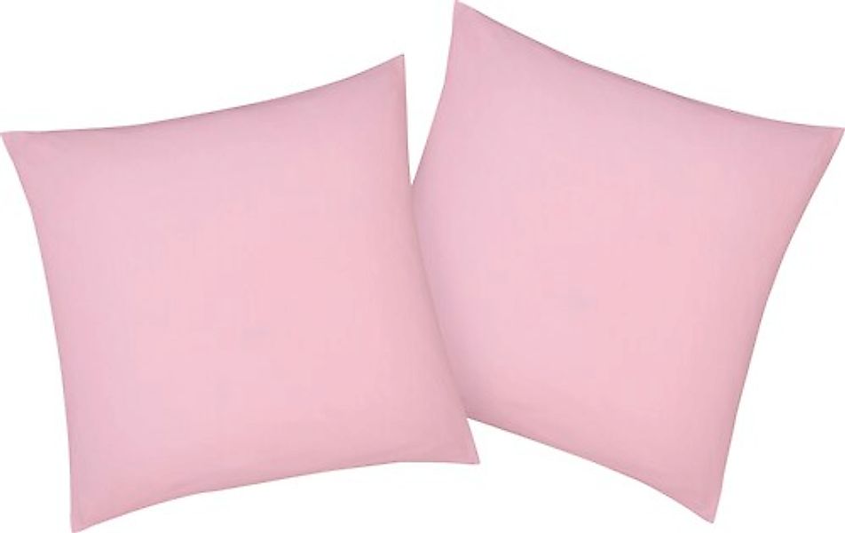 bellana Kissenbezug »Mako-Jersey-Exclusiv«, (2 St.), aus reiner Baumwolle günstig online kaufen