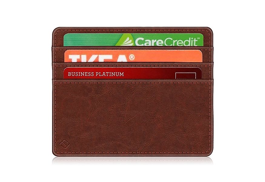 Fintie Mini Geldbörse Flache Kartenetui Ausweishülle, Premium Kunstleder RF günstig online kaufen