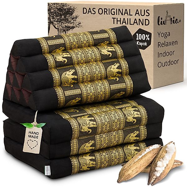 livasia Sitzsack Thaikissen 3 Auflagen (Deluxe) vegan günstig online kaufen
