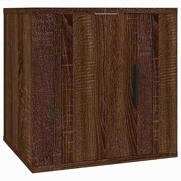 furnicato TV-Schrank TV-Wandschrank Braun Eichen-Optik 40x34,5x40 cm (1-St) günstig online kaufen