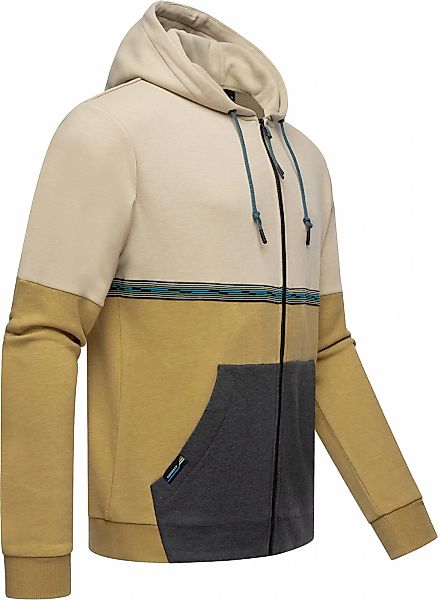 Ragwear Kapuzensweatjacke "Blocky" Herren Basic Sweatjacke mit Kapuze günstig online kaufen