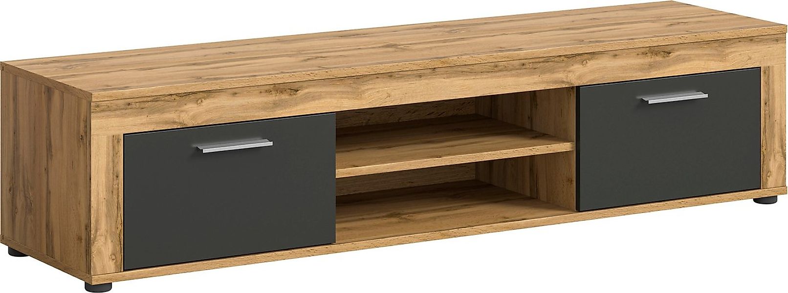 Home affaire Lowboard Aosta, Breite 160 cm, in verschiedenen Farbausführung günstig online kaufen