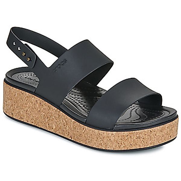 Crocs Keilsandalette "Brooklyn Cork Low Wedge", Plateausandale, Sommerschuh günstig online kaufen