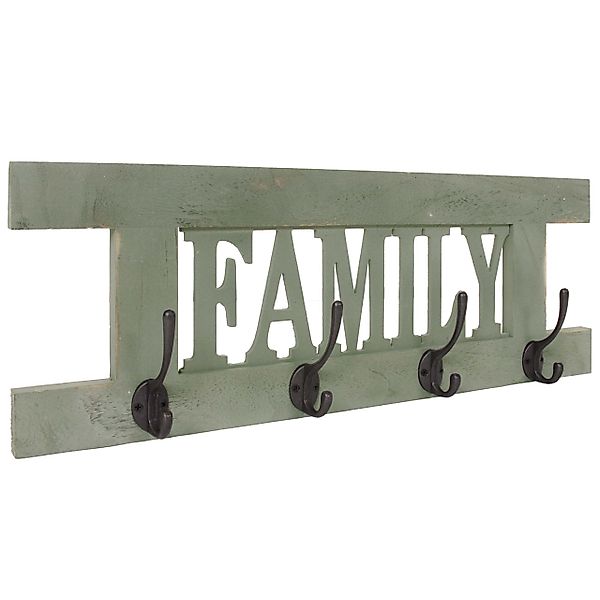 MCW Garderobenpaneel Familie-MCW-C60, Shabby-Look, Kleiderhaken individuell günstig online kaufen