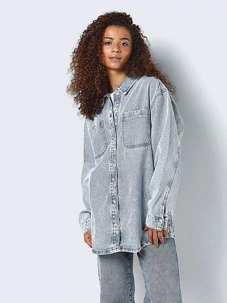 Noisy may Jeansbluse "NMALVA L/S DENIM SHACKET AZ352LB NOOS" günstig online kaufen