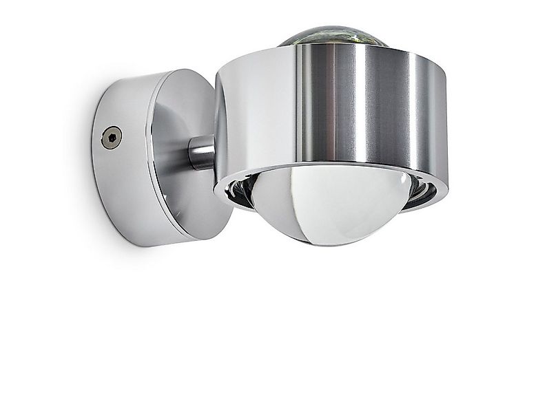 hofstein Wandleuchte »Osacca« Wandlampe Silber mit Lichteffekt, ohne Leucht günstig online kaufen