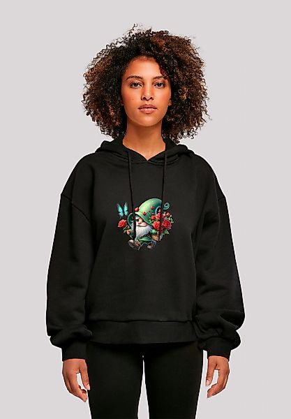 F4NT4STIC Sweatshirt "Gnom Frühling Blumen Schmetterling", Premium Qualität günstig online kaufen