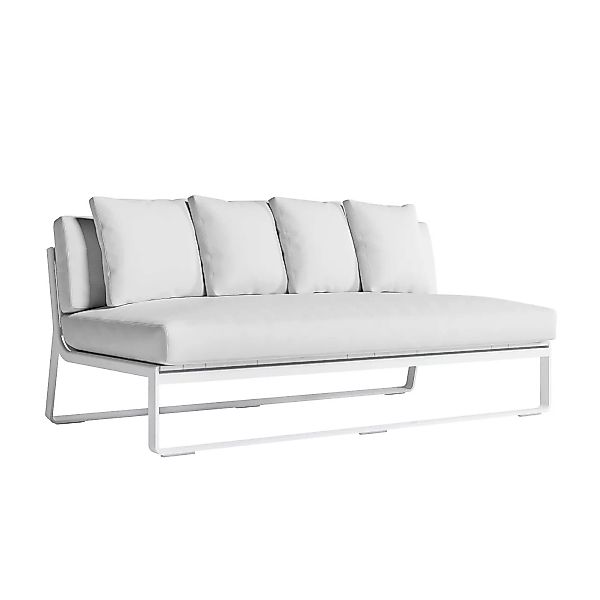 Gandia Blasco - Flat Sofa Modular 4 - weiß/Kunstleder Náutica weiß/BxHxT 18 günstig online kaufen