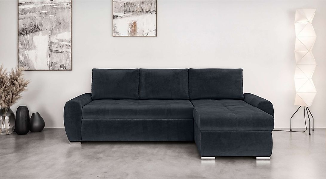 INOSIGN Ecksofa "HAVERHILL Schlafsofa mit Bettkasten, Maße B/H/T: 237/89/16 günstig online kaufen