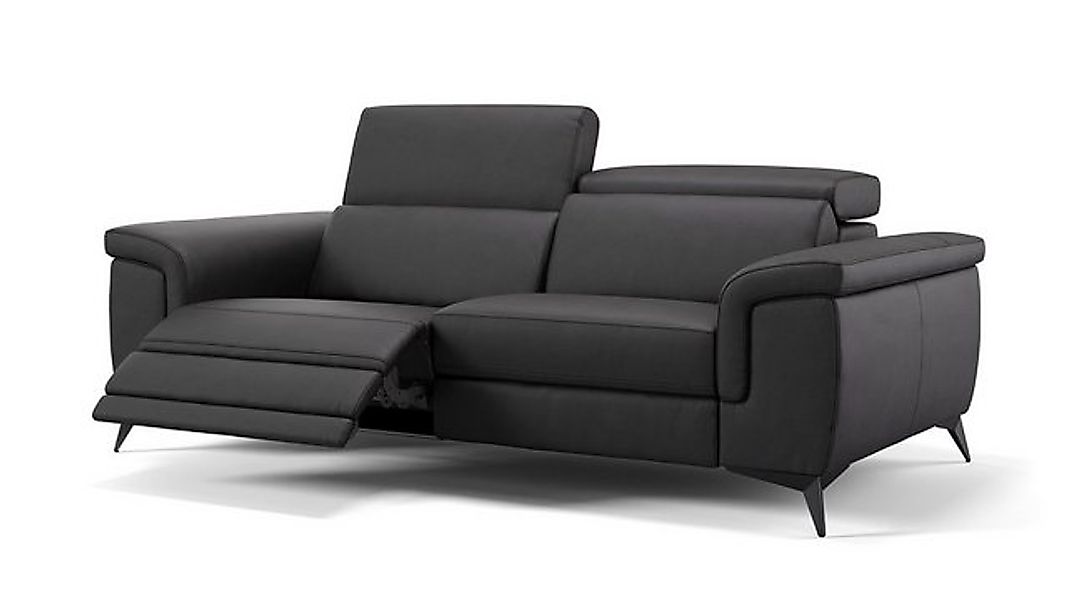 Sofanella 3-Sitzer Leder AMARO, Relaxcouch, Designersofa, Designer Sofa, 3e günstig online kaufen